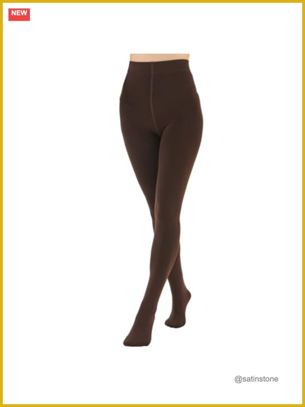 Fleece Lined Thermal Tights Opaque 120 Den Warm Winter